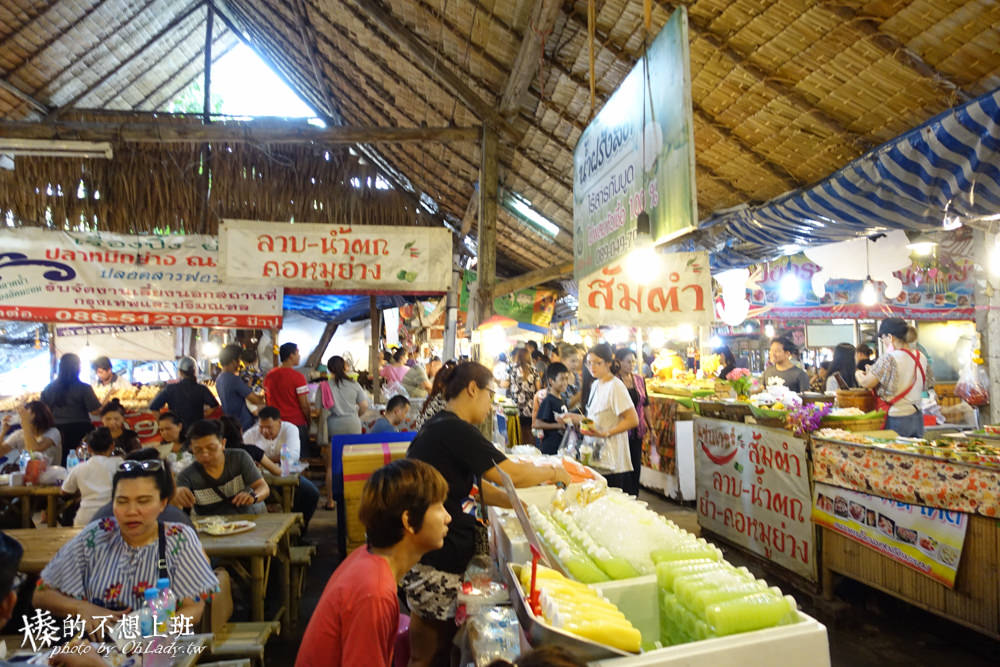 曼谷水上市場Lat Mayom空叻瑪榮水上市場