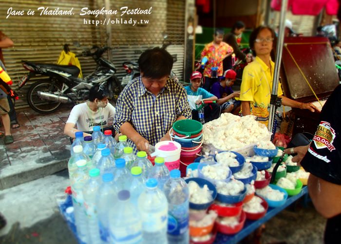 泰國潑水節songkarn曼谷